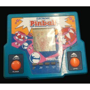 Vintage 1987 Tiger Electronic Hand Held Pin Ball